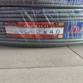 Dây Bọc Xám 2x4.0 Daphaco 0