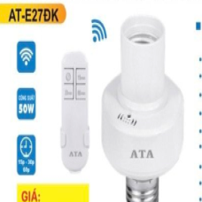 Đui đèn điều khiển từ xa ATA E27DK
