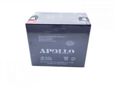 Bình 12V 5A apolo