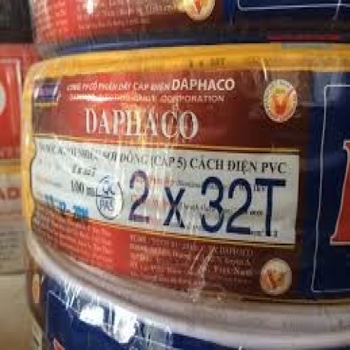 Dây Điện Đôi 2x32 Daphaco 0