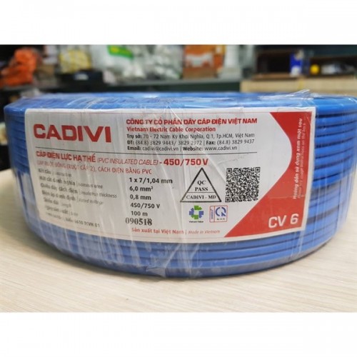 Cáp Điện 6.0 CADIVI 0