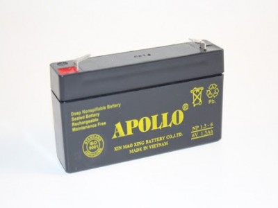 Bình 6V 7A apolo