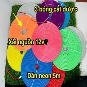 Led 12V 5m neon vàng 0