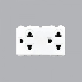 Ổ cắm đôi 3 MPE chấu A60
