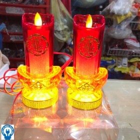Đèn cầy nến đỏ