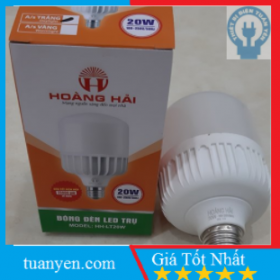 Bóng Trụ Hoàng Hải 20W VÀNG