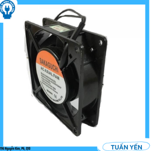 Quạt hút đen 1t5 vuông